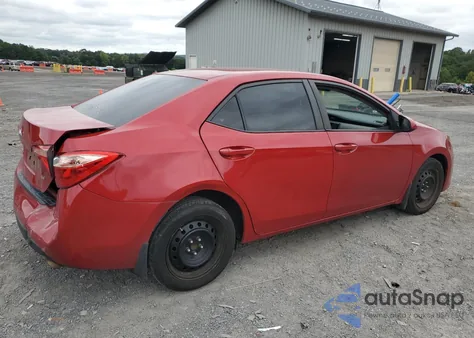 2019 Toyota Corolla L from USA, damaged, VIN 2T1BURHE8KC222666